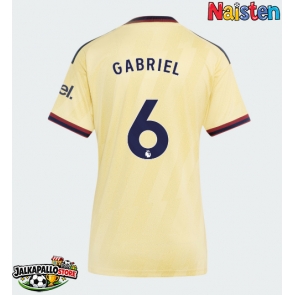 Arsenal Gabriel Magalhaes #6 Kolmaspaita Naisten 2026-27 Lyhythihainen